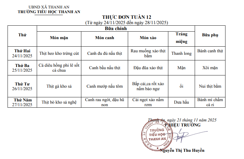 tuần 12