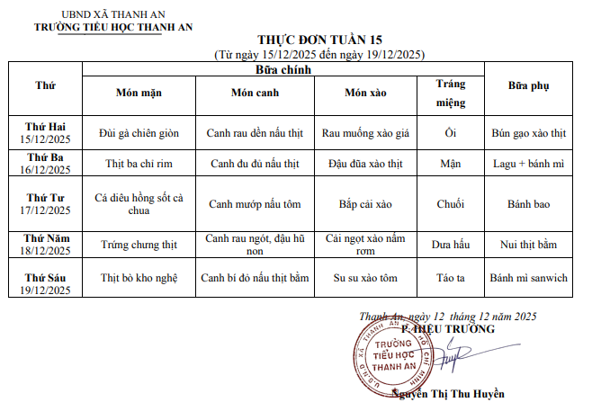 tuần 15