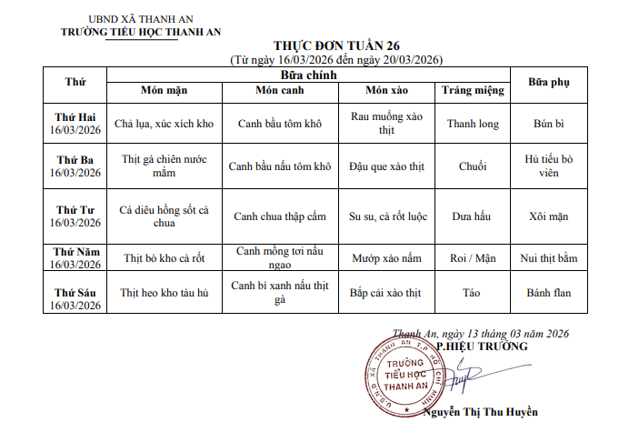 tuần 26